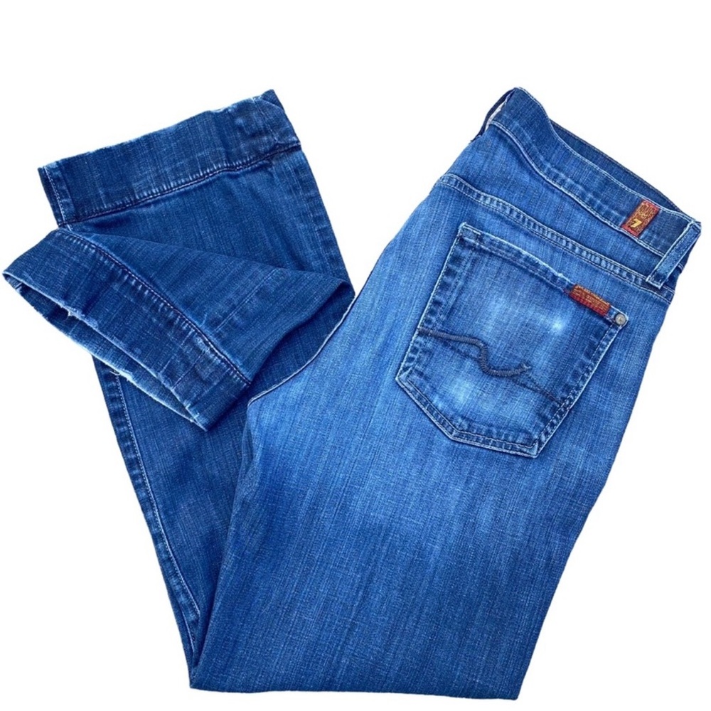 7FAM 7 For All Mankind Austyn Straight Leg Jeans Size: 33